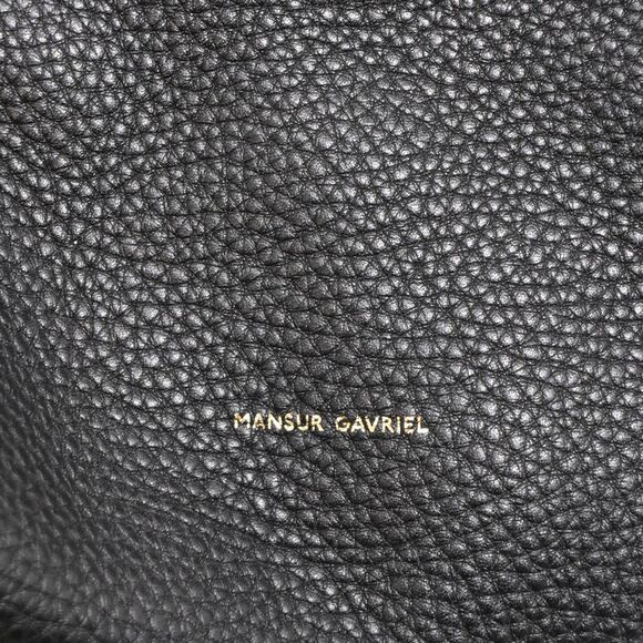 Mansur Gavriel Rucksack Backpack in Black Leather main image 8